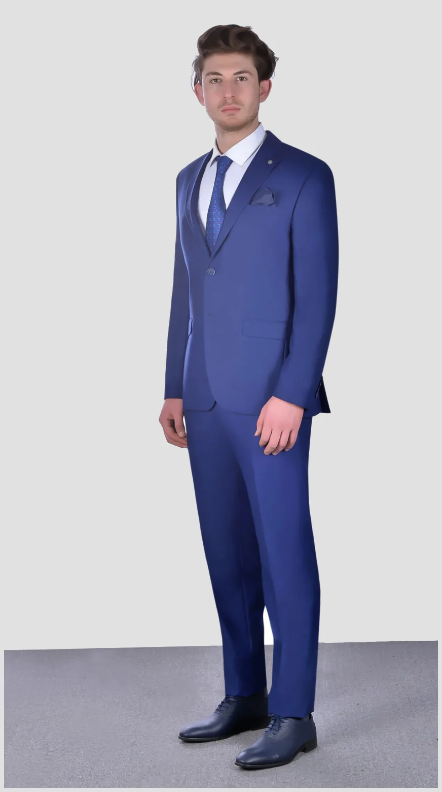 COSTUM CASUAL ELEGANT VERDE ÎNCHIS
