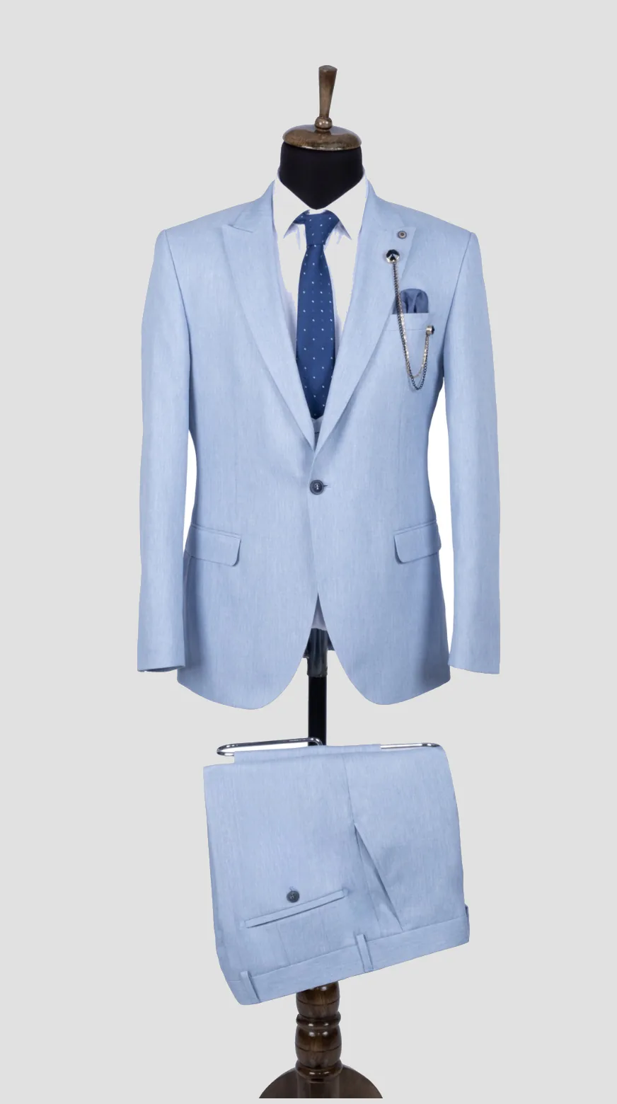 COSTUM BUSINESS GRI ÎNCHIS