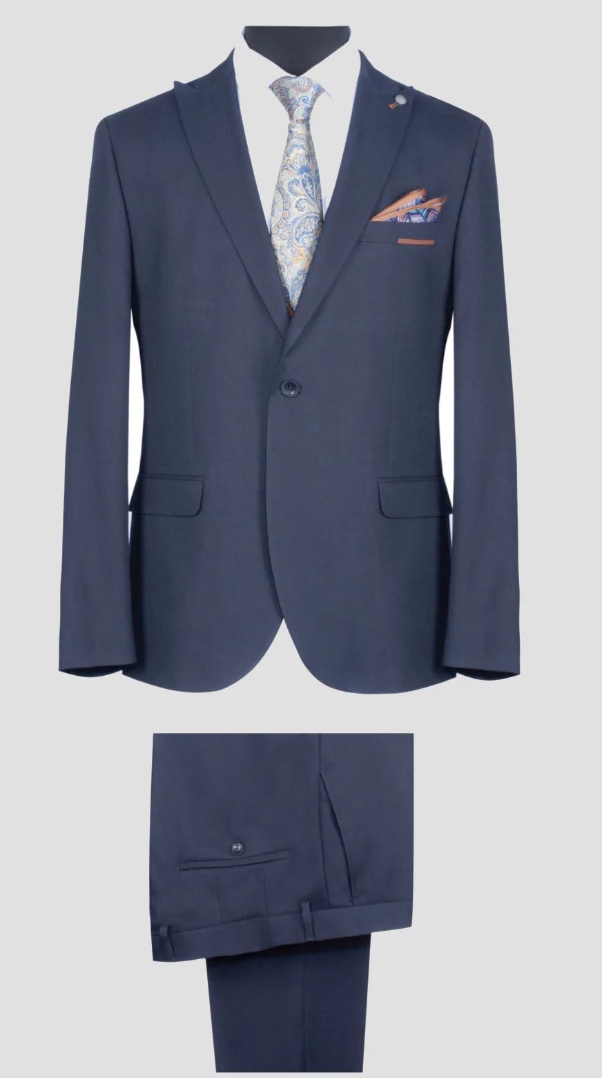 COSTUM BUSINESS GRI ÎNCHIS