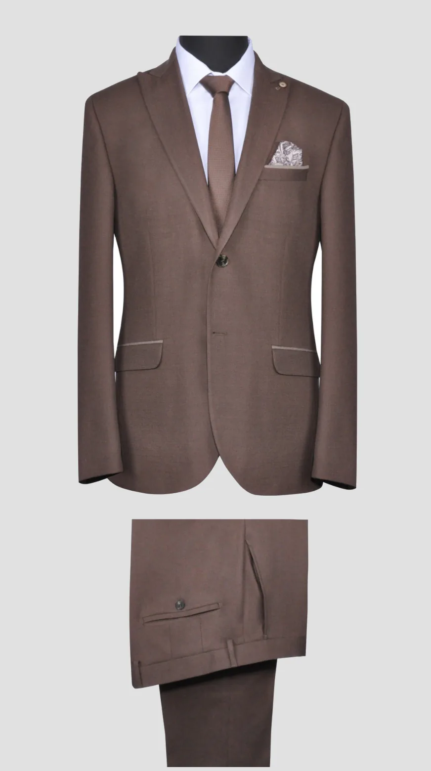 COSTUM BUSINESS GRI ÎNCHIS
