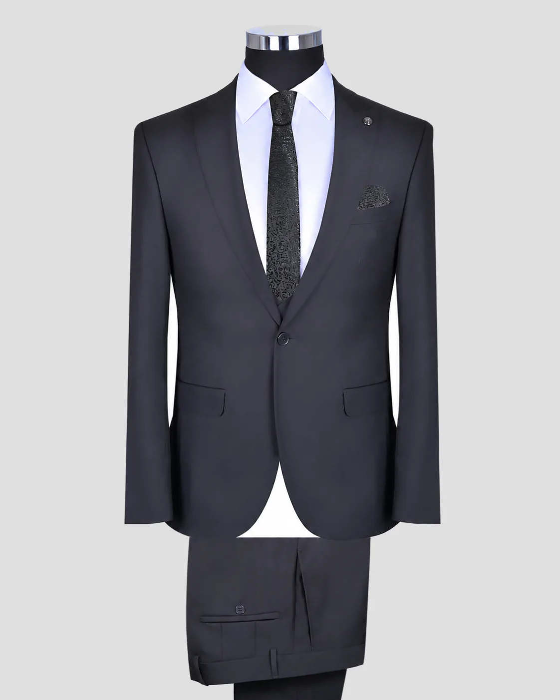 Costum Albastru Regal